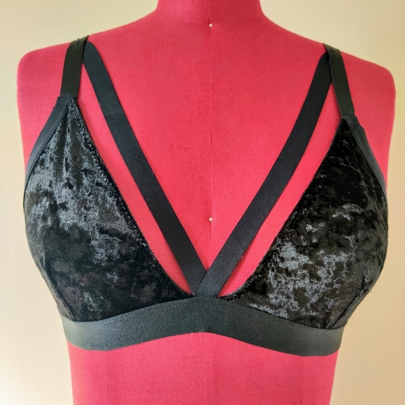 Charlotte Russe Other - 2/$10 Velvet Bralette